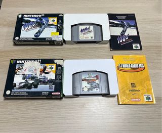 Nintendo 64: 1080 Snowboarding y F1 World Grand Pr