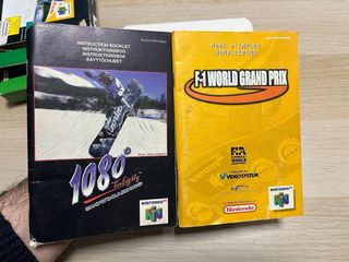 Nintendo 64: 1080 Snowboarding y F1 World Grand Pr