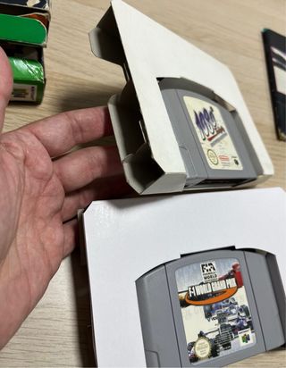 Nintendo 64: 1080 Snowboarding y F1 World Grand Pr