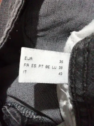 Vaqueros negros/grises