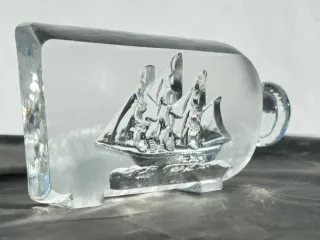 Pisapapeles náutico de cristal