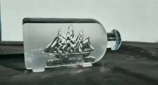 Pisapapeles náutico de cristal