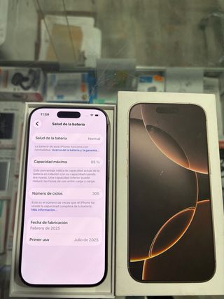 iPhone 16 Pro Dorado