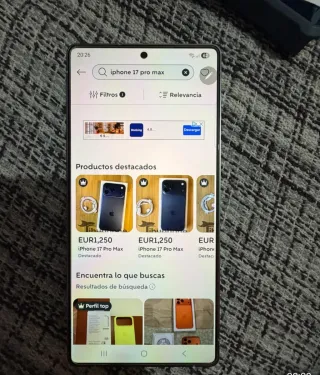 Samsung S25 Ultra 5G Plata 256GB 6 mes uso inbolut