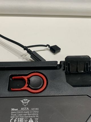 Teclado Gaming Asta Negro