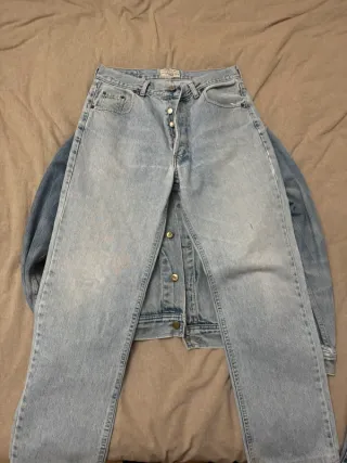 Giacca in demin di Jeans Rifle + Jeans Vintage Oma