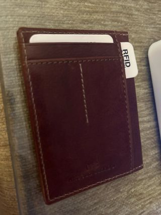 Tarjetero piel vacuno Miguel Bellido