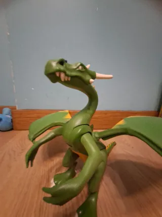 Playmobil Dragón Verde con Muñeco