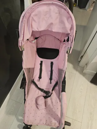 Silla de paseo niña rosa