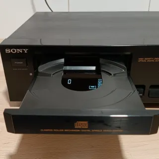 Reproductor CD Sony CDP-415 Negro