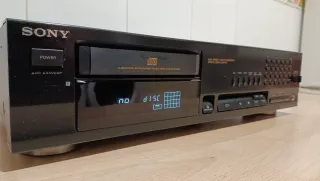 Reproductor CD Sony CDP-415 Negro