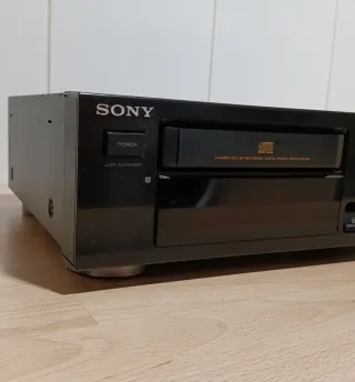 Reproductor CD Sony CDP-415 Negro