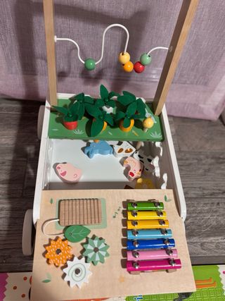 Girello in Legno Xilofono Orto Primi Passi