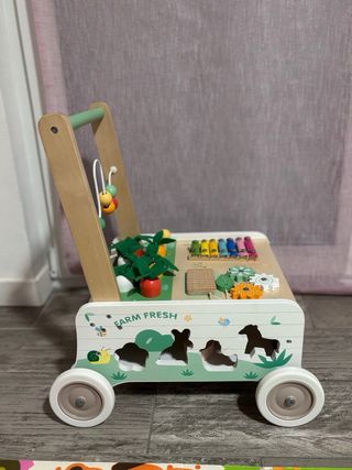 Girello in Legno Xilofono Orto Primi Passi