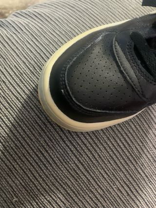 Zapatillas Nike Court Borough Negras y Rosas