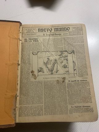Libro del año xIx 1912 nuevo mundo