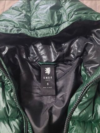 Chaqueta Plumas Verde Unisex Talla ÚnicaNuevo