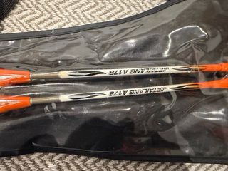 Raquetas de bádminton con volantes