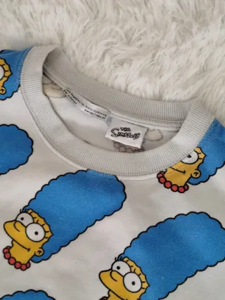 Sudadera Marge Simpson Zara Talla M