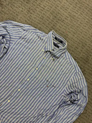 ¡¡OFERTA!! Talla M Camisa Gant Rayas Azul y Blanco