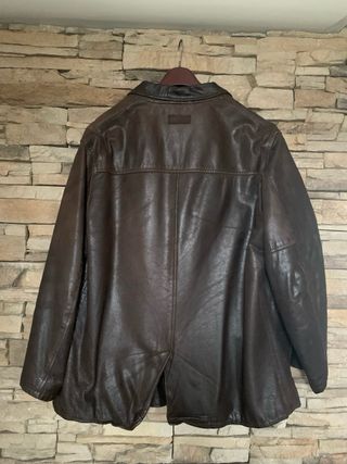 Giacca Pelle Marlboro Classics Vintage Uomo L