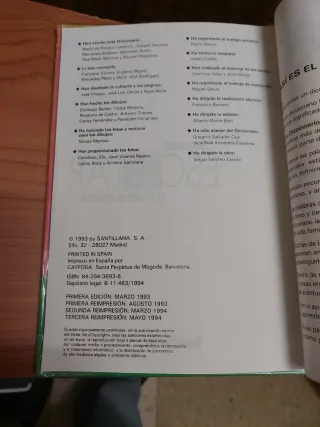 Diccionario Escolar Santillana/Santillana Schoo...