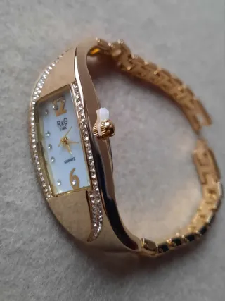 Orologio da donna R&G TIME oro e cristalli
