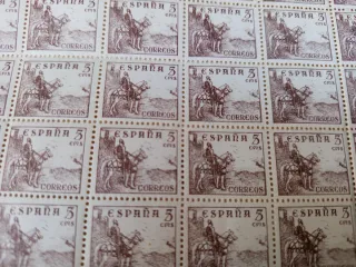 Lote Sellos España 5 céntimos