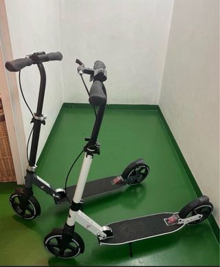 Patinete de ruedas grandes