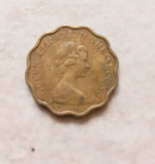 3 Monedas Hong Kong británico