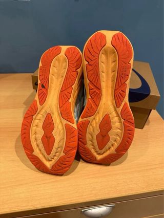 Zapatillas ASICS Naranja y Turquesa