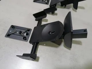 Soportes Pared Monitores Audio Negro