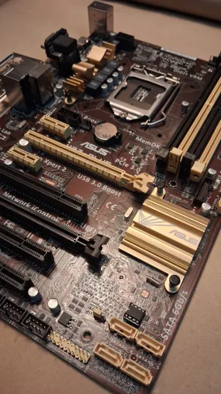 Placa base Asus H87-PLUS + Procesador IntelCore i5