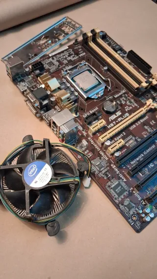 Placa base Asus H87-PLUS + Procesador IntelCore i5