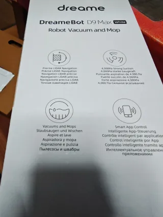 Robot Aspirador Dreamebot D9 Max Blanco