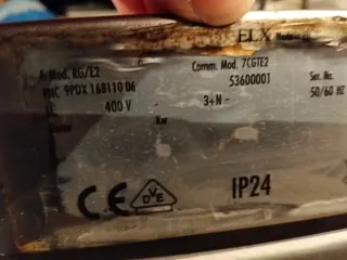 Plancha Doble Electrolux Trifásica