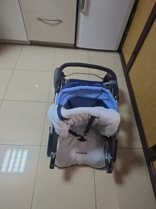 Silla de paseo bebé plegable