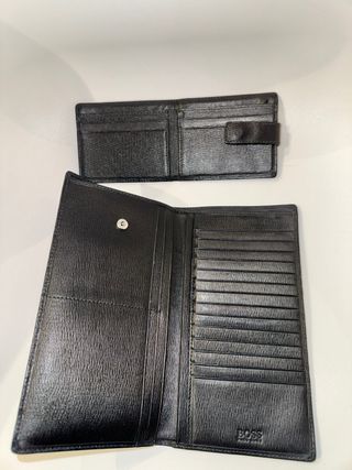 Cartera / Portadocumentos Hugo Boss Negra