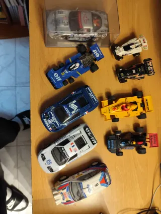 2 Scalextric oferta!!y 13 coches,Imola,Copa Ibiza