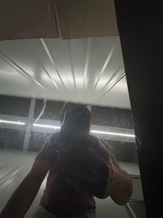 Tavolo da cucina in vetro nero