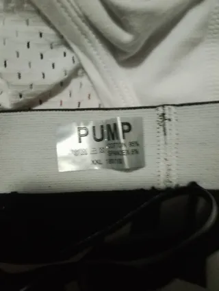 PUMP! Calzoncillos Negro/blanco Talla XXL