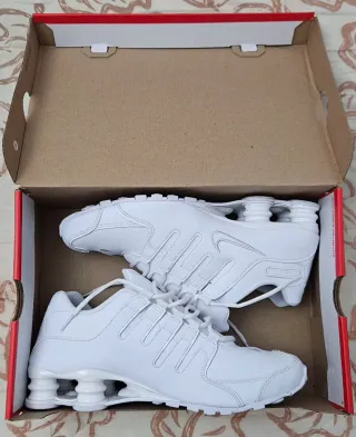 Zapatillas Nike Shox NZ Blancas