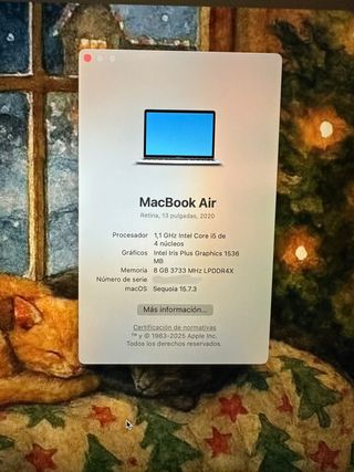 MacBook Air 13 Retina i5 8GB 256GB