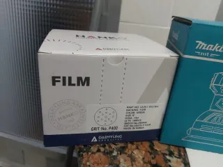 Lijadora Makita + 3 Cajas Lijas