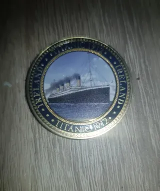 Moneda Titanic Irlanda 1912