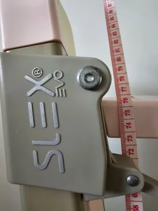 Trona-silla evolutiva Brevi + Accesorios - Rosa