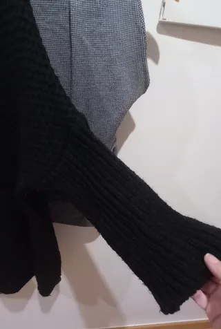 Conjunto Total Look Negro y Gris