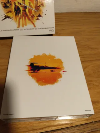 Star Wars Blu-ray Las tres últimas películas skylw