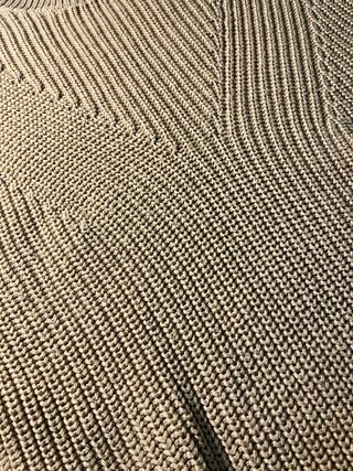 Jersey de punto beige