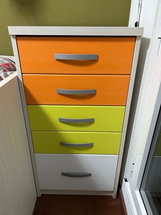 Set muebles :Cama nido+escritorio+sinfonier